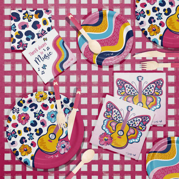 Creative Converting Dolly Parton Paper Birthday Party Supplies Kit for